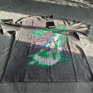 Ksubi Gray Graphic Men's T-Shirt